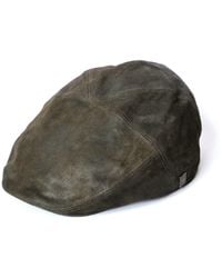 Dasmarca Hats - Alex Leather Cap - Lyst