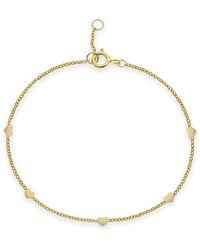 Auree - Verona Vermeil Multi Heart Bracelet - Lyst