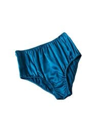 Soft Strokes Silk - Set Of Two Pure Mulberry Silk French Cut Panties - Lyst