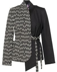 ARTISTA - Arrow Asymmetric Jacket - Lyst