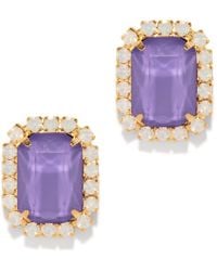 The Pink Reef - Gem Stud - Lyst