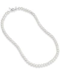 Dower & Hall - Freshwater Luna Pearl Necklace - Lyst