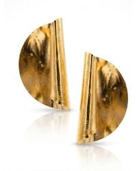 Jaredjamin - Large Scroll Earrings - Lyst