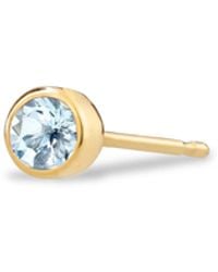 Maya Brenner - Birthstone Stud - Lyst