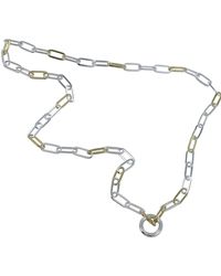Reeves & Reeves - Two Tone Cleo Necklace - Lyst