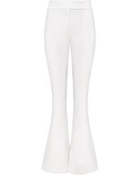 Mandragora - Vanya Ecru Trousers - Lyst