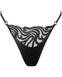 MONIQUE MORIN LINGERIE - Echo Thong - Lyst