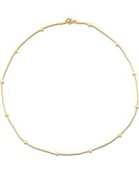 Ellie Vail Jewelry - Rozlyn Beaded Ball Chain Necklace - Lyst