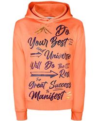 Miracles Manifester - Inspirational Affirmation Hoodie With Reflective & Rhinestone Design - Lyst