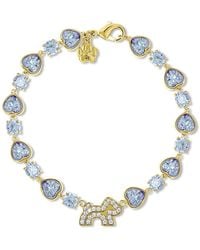 Cloud Haven - Heart Crystal Logo Bracelet - Lyst