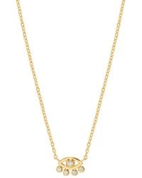 Vanhi - Defender Evil Eye Necklace - Lyst