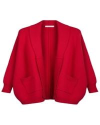 Saachi - Open Front Oversized Cardigan Sweater - Lyst