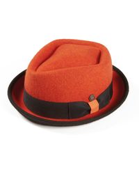 Dasmarca Hats - Jackson Lava Wool Felt Porkpie Hat - Lyst