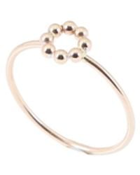 Inari Jewellery - Daisy Stacking Ring Filled - Lyst
