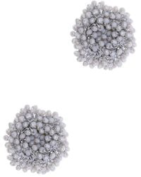 Saachi - Samooh Beaded Clip-On Stud Earring - Lyst