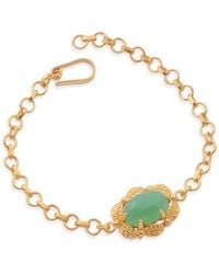 Emma Chapman Jewels - Tashi Chrysoprase Bracelet - Lyst