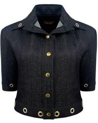 Maui X Lolita - Chance Denim Button-Up Shirt - Lyst