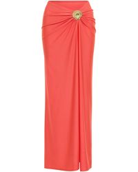 Adriana Pappas Designs - Luna Skirt Coral Quartz - Lyst