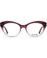 Velvet Eyewear - Cat Eye Optical Style - Lyst