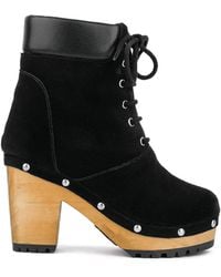 Rag & Co - Maaya Handcrafted Collared Suede Boot - Lyst