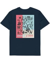 Anchor and Crew - One Moon Safari Editions Organic Cotton T-Shirt - Lyst