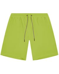 Playaluxe - Marbella Classic Swim Trunk Lime - Lyst