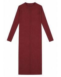 Rave on Trend - Knitted Maxi Dress - Lyst