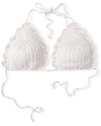 Springmoonatelier - Handmade Crochet Bikini Top - Lyst