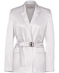 Anse Victorin - Claire Silk Cotton Blazer - Lyst