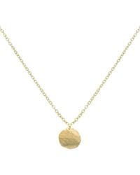 Marcia Moran - Emilia Delicate Coin Necklace - Lyst