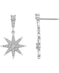 Diamonbliss - Marilyn Monroe Hollywood Star Earrings, Platinum - Lyst