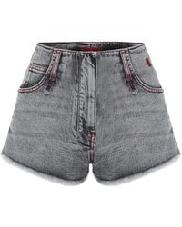 Pcfg - Cotton Faded Super Mini Short - Lyst