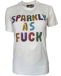 Any Old Iron - Sequin Sparkly As Fuck T-Shirt - Lyst