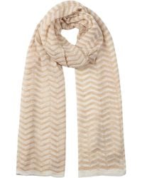 Mohair&Angora - Neutrals Cybele Shawl Light - Lyst