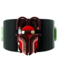 Gissa Bicalho - Handmade Acrylic Bracelet Scarab - Lyst