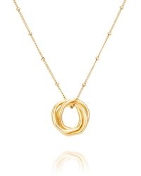 Coco & Kinney - Russian Wedding Ring Drop Pendant - Lyst
