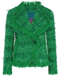 Beatrice von Tresckow - Tweed Lilly Double-Breasted Jacket - Lyst