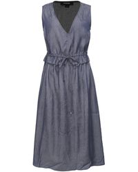 Smart and Joy - V-Neckline Adjustable Waist Midi Dress - Lyst