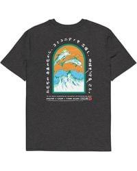 Anchor and Crew - Heather Think Ocean Five Japan Gurafiku Organic Cotton T-Shirt - Lyst