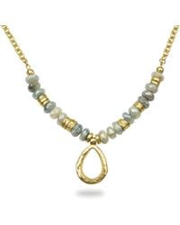 Collection 1304 - Celeste Bronze Necklace - Lyst