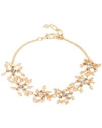 Saachi - Cluster Drop Chain Bracelet - Lyst