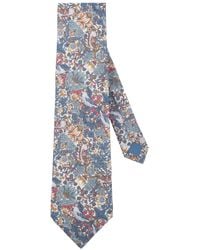 LE COLONEL - Liberty Strawberry Thief Tie - Lyst