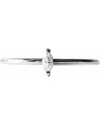 Lee Renee - Moissanite Marquise Ring - Lyst