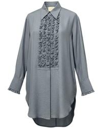 Lindsay Nicholas New York - Tuxedo Shirt Dress - Lyst