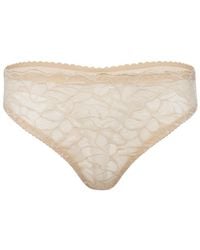 Daily Underwear - Neutrals String Panties Panther Nude - Lyst