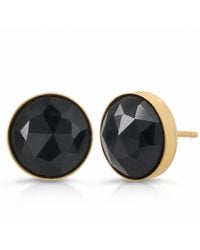 Heather Hawkins Jewelry - Rose Cut Onyx Oversized Studs - Lyst
