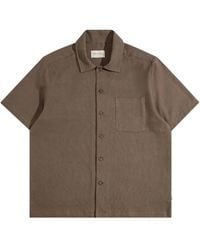 Far Afield - Busey Micro-Dobby Shirt - Lyst
