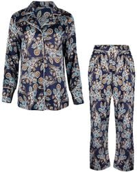 Oh!Zuza - Silk Dreams Pajama Set Night & Day - Lyst