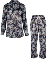 Oh!Zuza - Silk Dreams Pajama Set Night & Day - Lyst