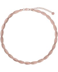 Gold Trip - Twisted Snake Chain Necklace - Lyst